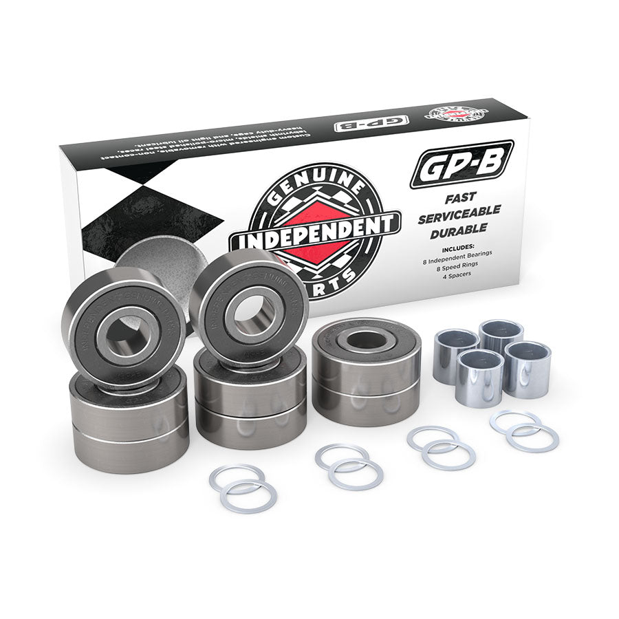 gdピンバッジ groupdandy GP-B Skateboard Bearings | Genuine Parts | Independent