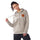 Classic Dot Womens Santa Cruz Hoodie Hthr Stone