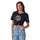 Infinite Ringed Dot Front Santa Cruz Womens T-Shirt Black