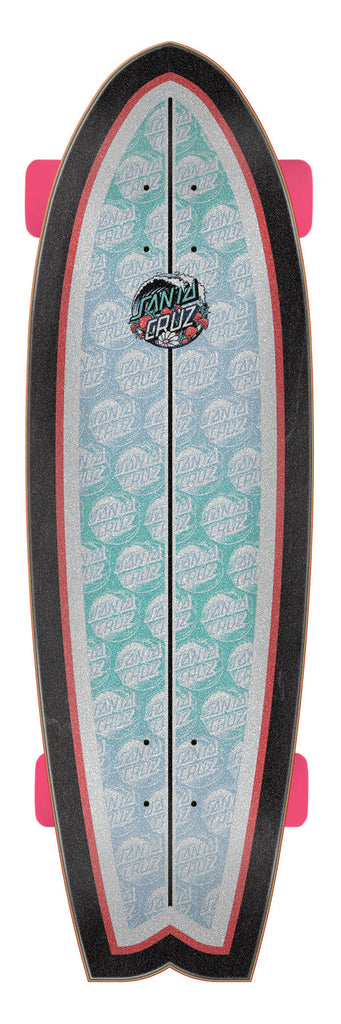9.00in Wave Dot Mushroom Splice Shark Cruiser | Santa Cruz