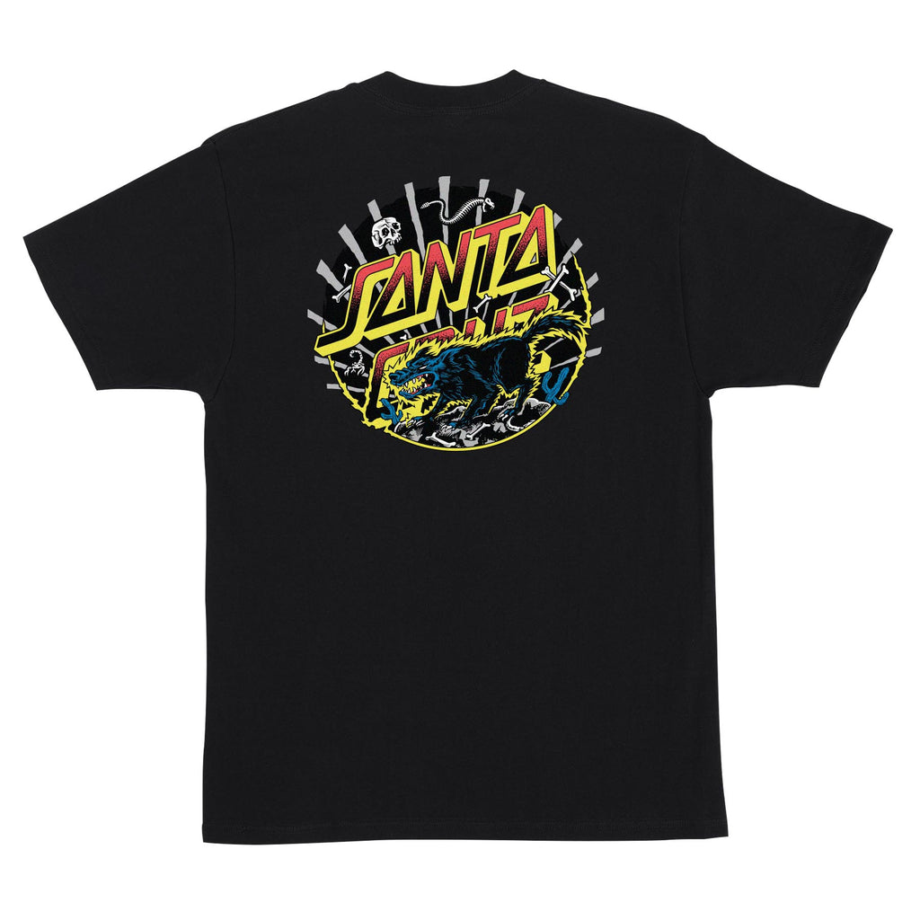 Kendall Wolf Dot T-Shirt | Men's Skate Clothing | Santa Cruz