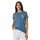 Meyer Freestyle Dot Womens Santa Cruz T-Shirt Steel Blue