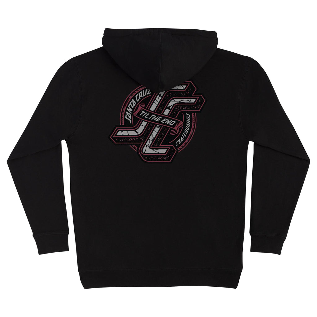 Black santa cruz sweatshirt sale