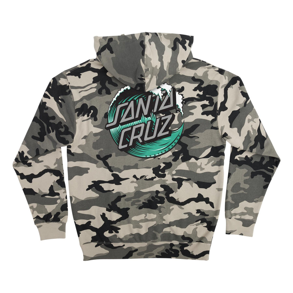 Wave Dot Hoodie | Men's Skate Clothing | Santa Cruz
