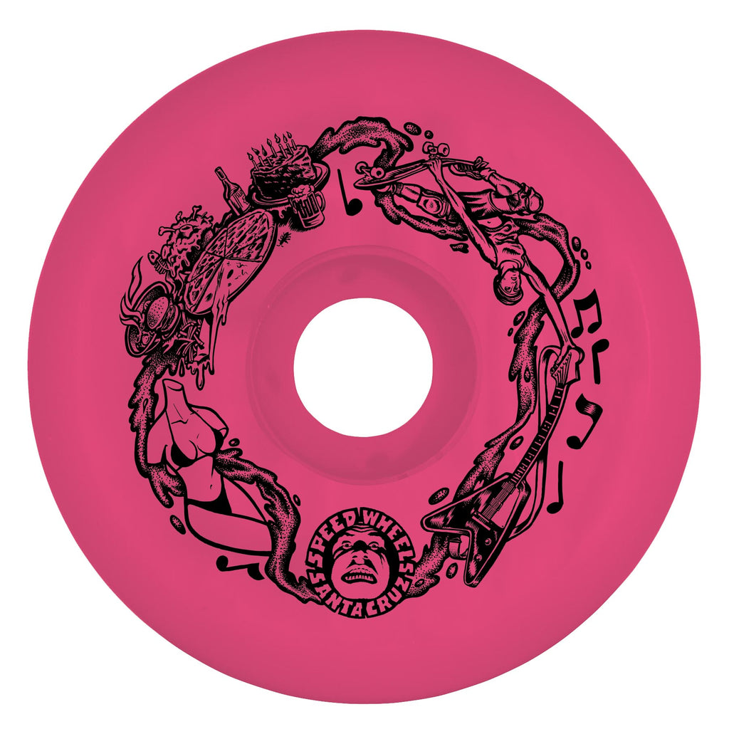 65mm Big Balls Pink 97a Reissue Slime Balls Wheels