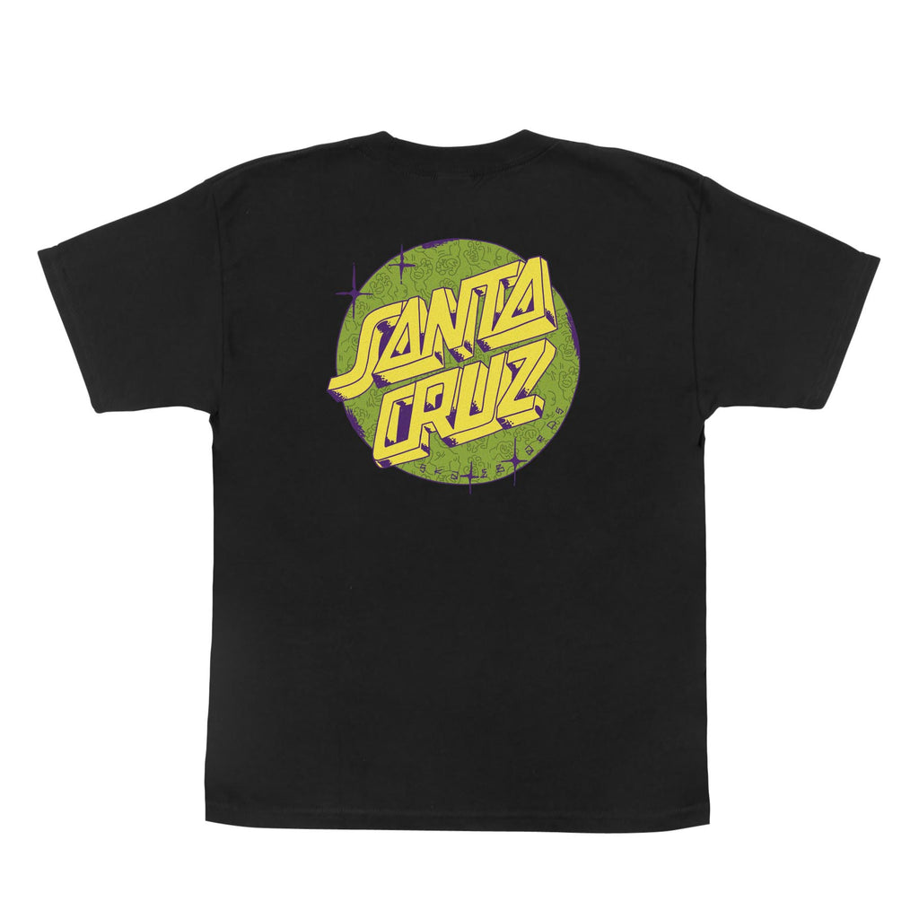 Scrawl Fill Dot T-Shirt | Youth Skate Tees | Santa Cruz