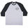 Bar-rier 3/4 Sleeve Mens Independent T-Shirt Sport Grey/Black