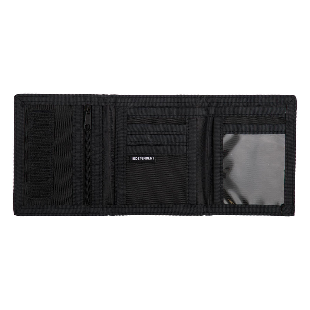 ◆THE MUSEUM VISITOR◆ STICKER PRINTED VELCRO WALLET BLACK 1 77789_medium.jpg?v=1744359648
