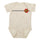 Classic Dot Santa Cruz Baby One Piece Bodysuit Natural Leopard