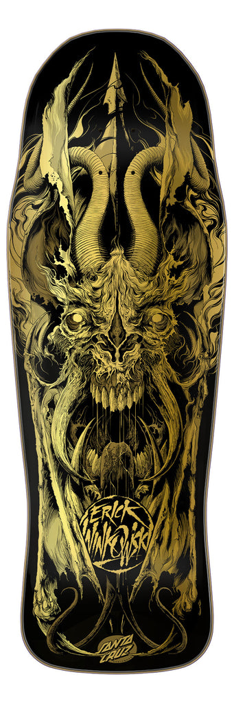 10.34in Winkowski Primeval Gold Deck | Shape Skateboards | Santa Cruz