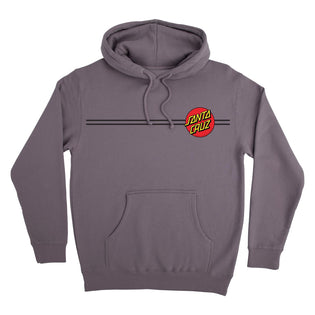Classic Dot Mens Santa Cruz Hoodie Black