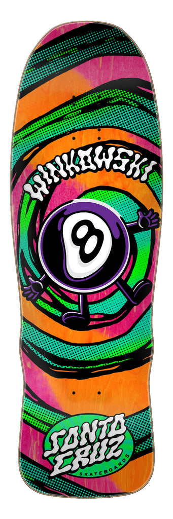 9.5in Winkowski Vertigo Medium Deck | Shaped Skateboards | Santa Cruz