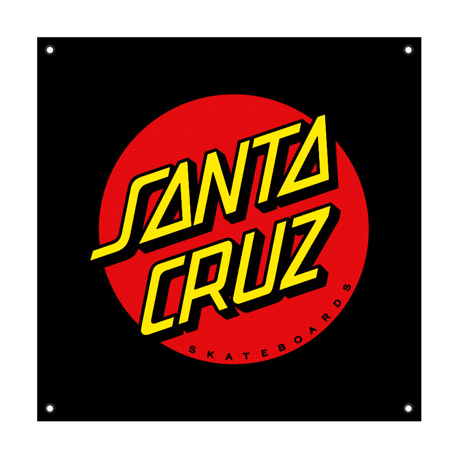 36in Classic Dot Banner | Santa Cruz Skateboards