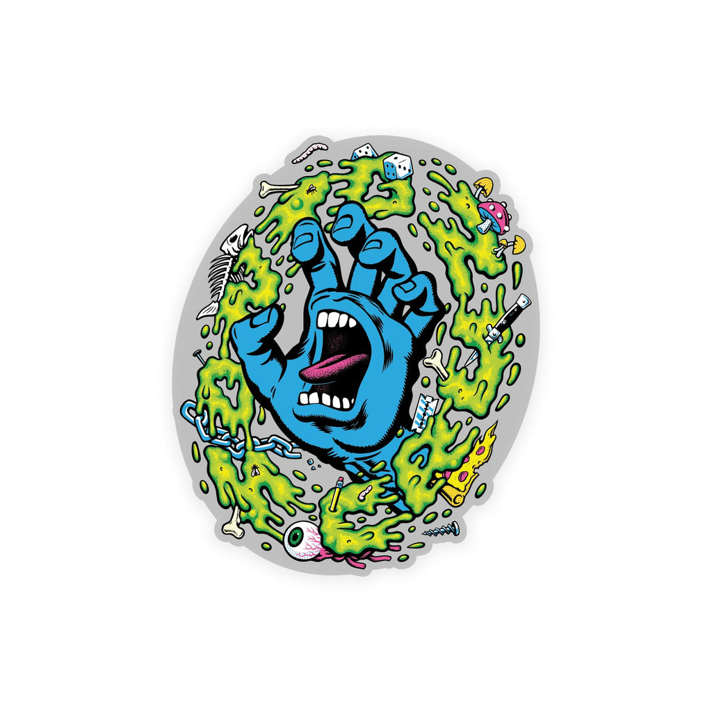 Slime Scream Stickers | Skate Decals | Santa Cruz