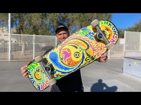 Erick Winkowski Dope Planet Skateboard Deck Test