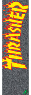 9in Thrasher Yellow and Orange Flame Sheet Mob Skateboard Grip Tape Graphic