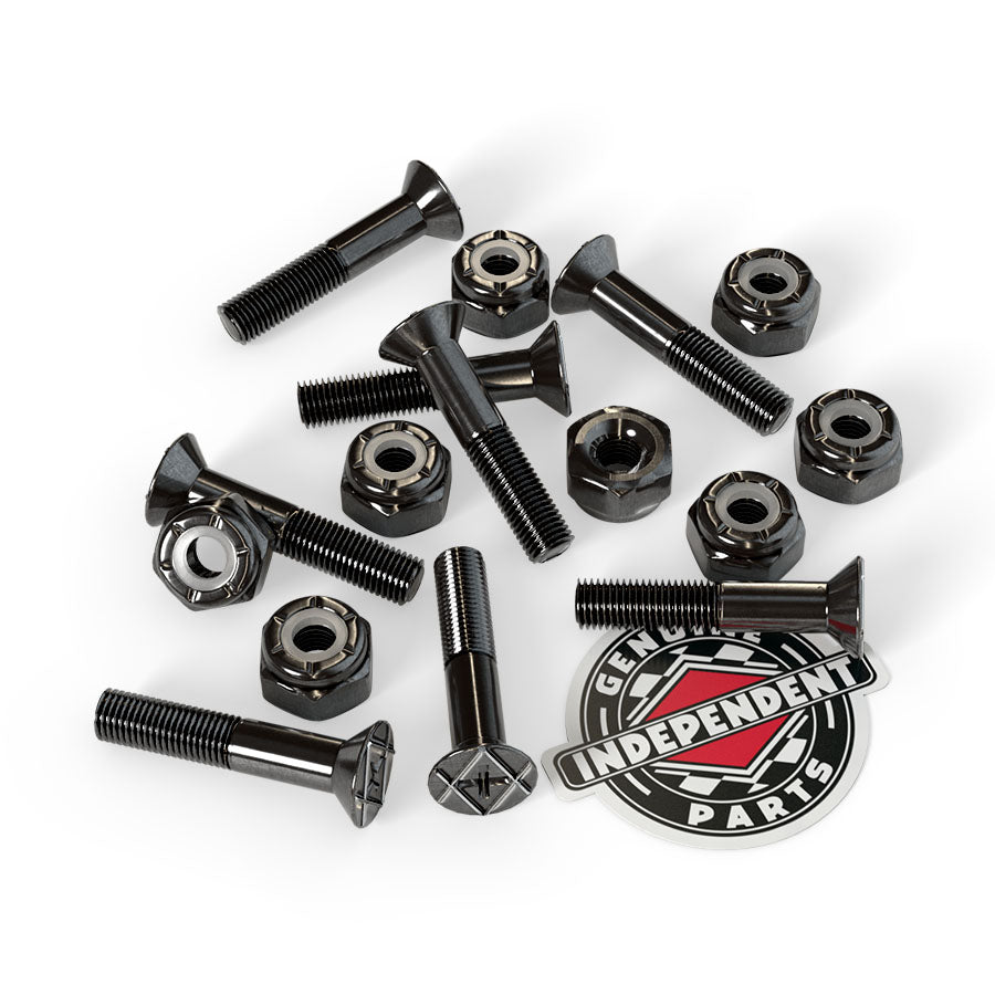 パーツ anarchypiston Black 7/8in Phillips Skate Hardware | Genuine Parts | Independent
