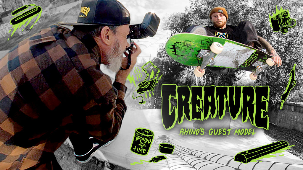 Rhino's Limited Guest Model for Creature Skateboards