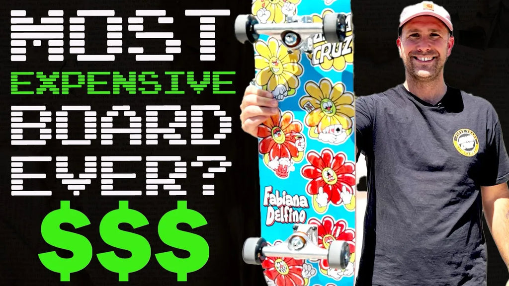 Most Expensive Skateboard | Giveaway | NHS Skate Direct