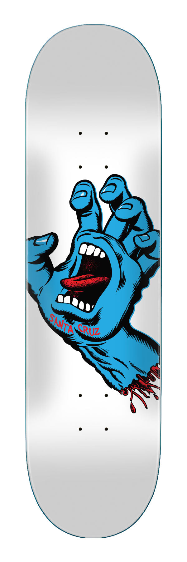Screaming Hand 8.25in | Skateboard Decks | Santa Cruz