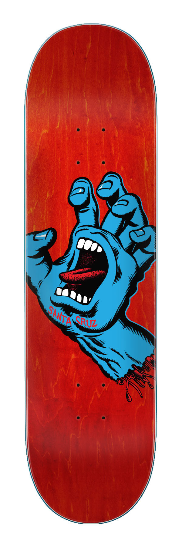 Screaming Hand 8.0in | Skateboard Decks | Santa Cruz