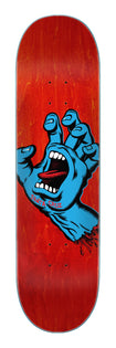 8.0in Screaming Hand Santa Cruz Skateboard Deck No Color