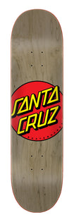 8.375in Classic Dot Santa Cruz Skateboard Deck No Color