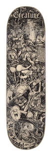 8.8in Kimbel The Lore Creature VX Skateboard Deck No Color