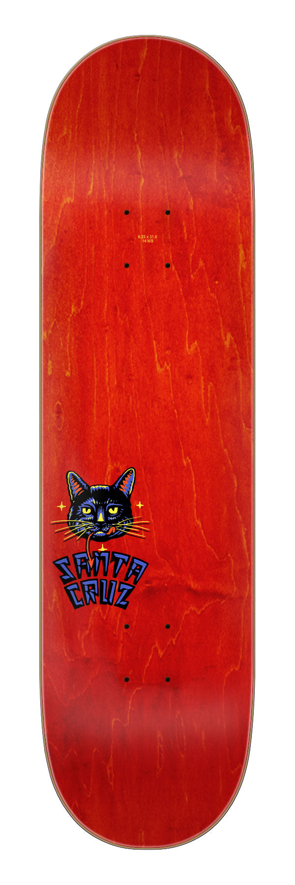 【千葉犬】インフェルノX 5BOX 8.25in Delfino Inferno Deck | Pro Skateboards | Santa Cruz