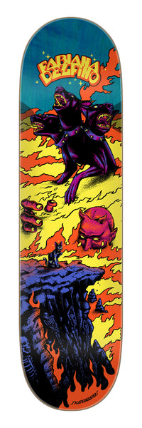 8.25in Delfino Inferno Deck | Pro Skateboards | Santa Cruz