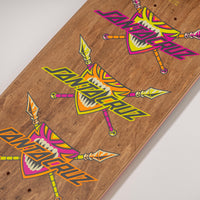 8.80in Salba Firedance Deck | Egg Shaped Skateboards | Santa