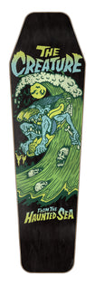 8.48in Haunted Sea Creature Shaped Skateboard Deck No Color