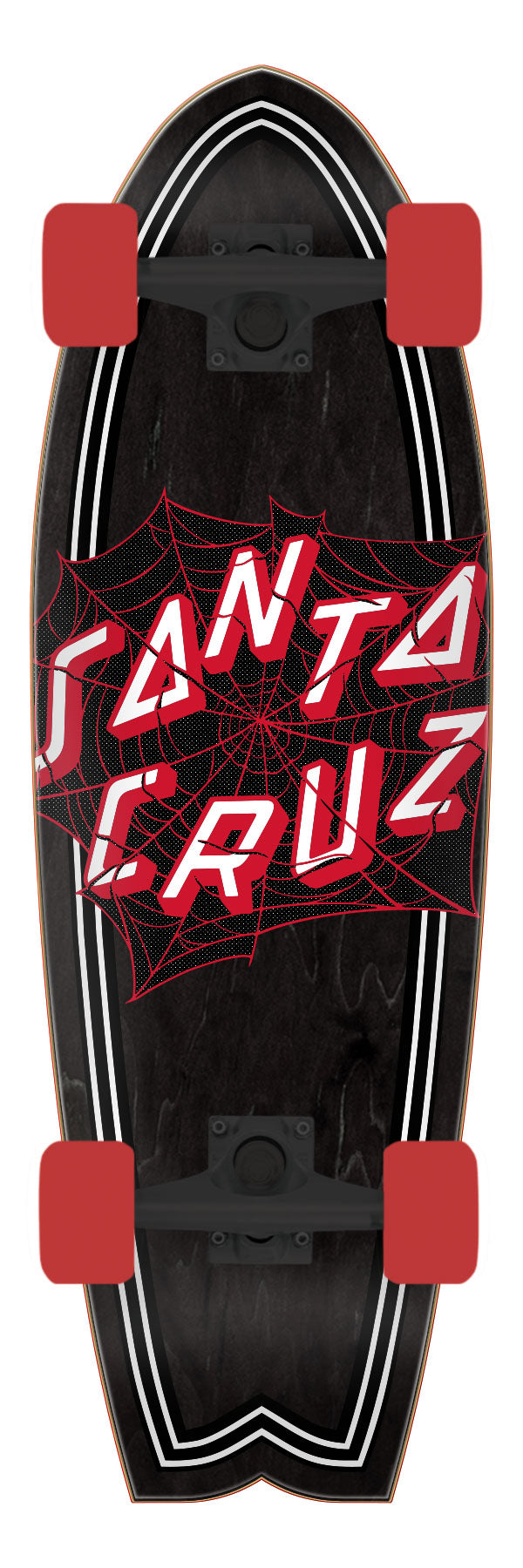 Tangled Web 8.81in Shark | Cruiser Skateboard | Santa Cruz