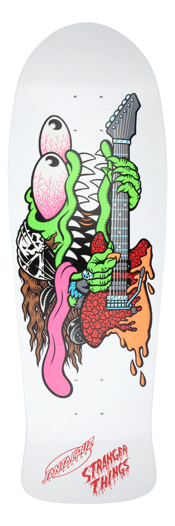 SANTA CRUZ STRANGER THINGS スケートボード Santa Cruz X Stranger Things Roskopp Demogoron LENTICULAR