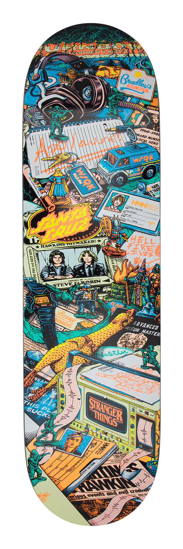 SantaCruz×STRANGER THINGSストレンジャーシングス デッキ Stranger Things™ Season 5 8.5in | Skateboard Decks | Santa Cruz