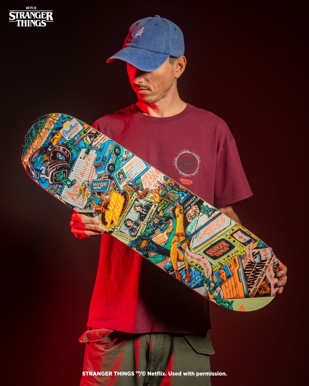 Stranger Things™ Season 5 8.5in | Skateboard Decks | Santa Cruz