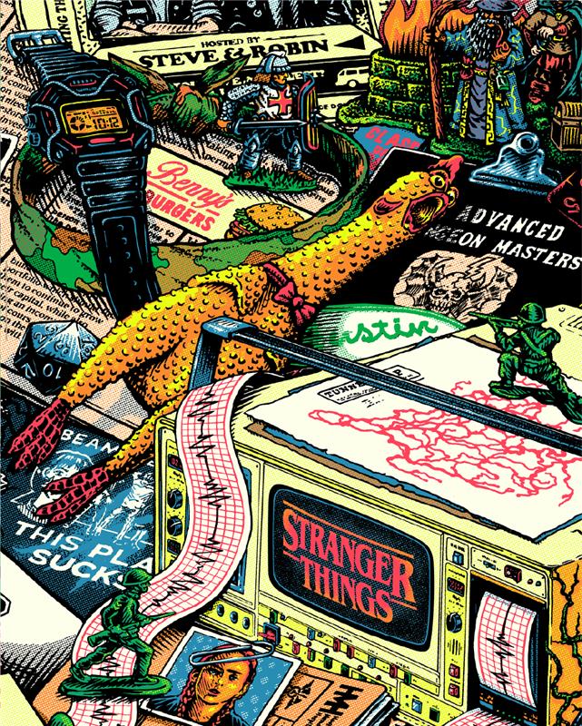 Stranger Things™ Season 5 8.5in | Skateboard Decks | Santa Cruz