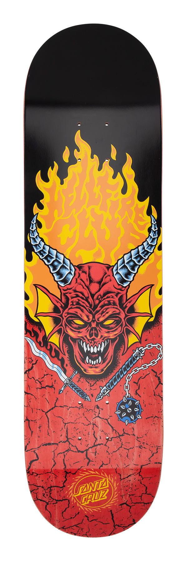 8.25in Hellfire Club Skateboard Deck | Stranger Things™ x Santa Cruz