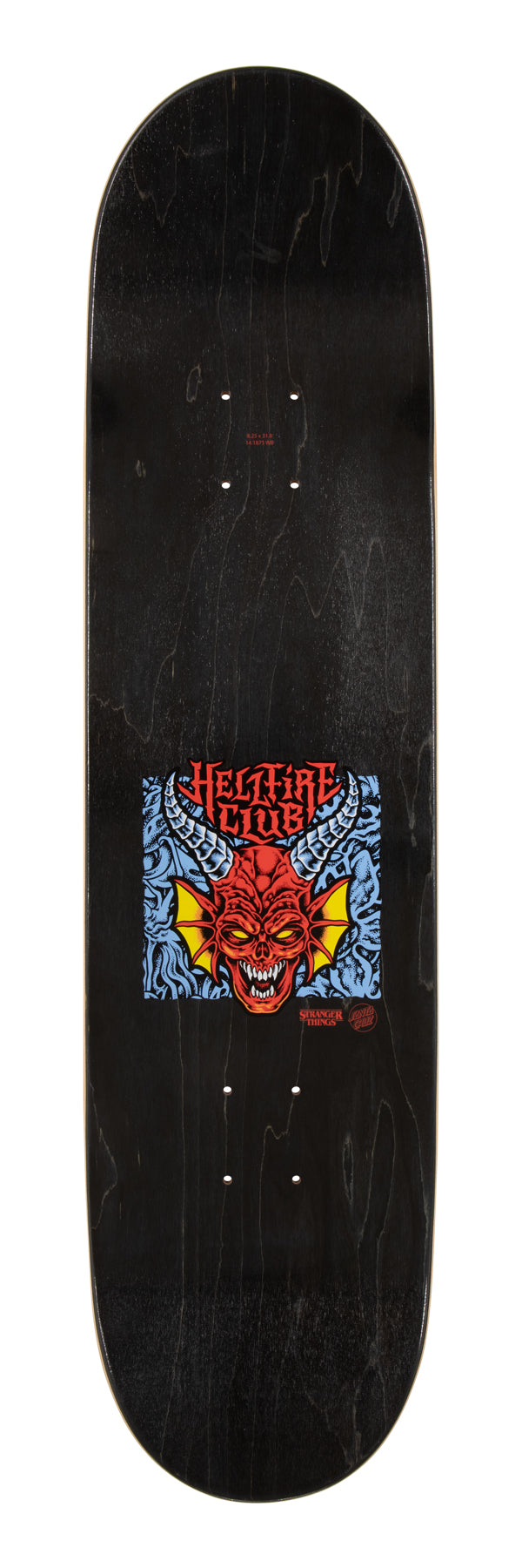 8.25in Hellfire Club Skateboard Deck | Stranger Things™ x Santa Cruz