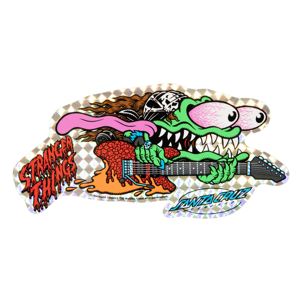 10.1in Meek Eddie Slasher Skateboard Deck | Stranger Things