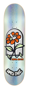 8.00in Delfino Flower Frame Santa Cruz FeelBase Skateboard Deck No Color