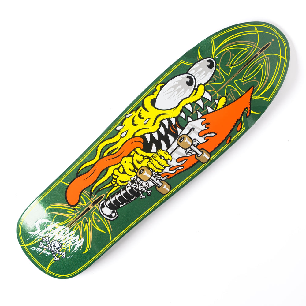 SANTA CRUZ MEEK  SLASHER SHAPED スケートデッキ