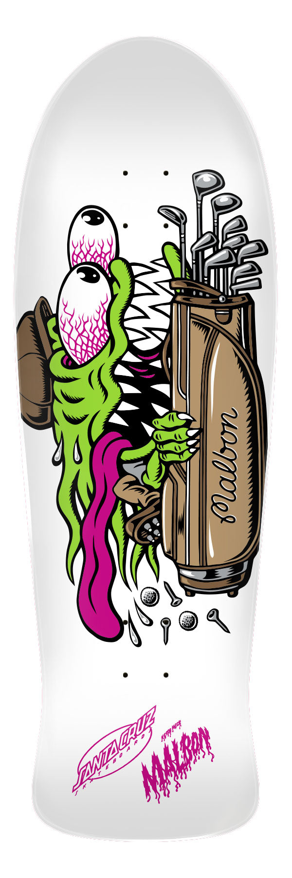 10.1in Meek Slasher Deck | Malbon x Santa Cruz Skateboards