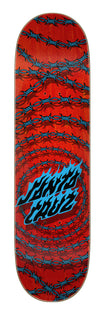 8.25in Wired Flame Santa Cruz Birch Skateboard Deck No Color