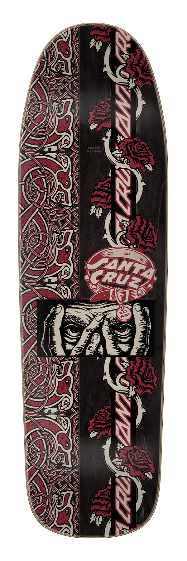 dressen skates Santa Cruz Dressen Sword Pro Shaped Skateboard Deck
