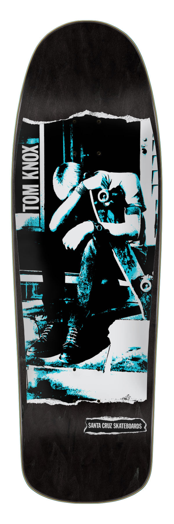 SANTA CRUZ TOM KNOX スケートボードデッキ Santa Cruz Old School Tom Knox Discord Punk Reissue