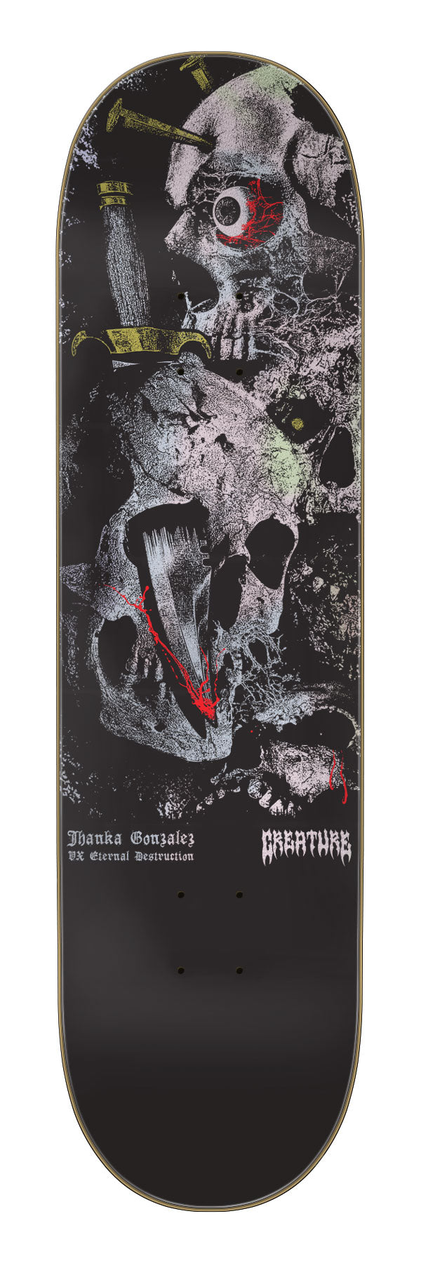 8.375in Jhanka Gonzalez Mortem VX Deck | Durable Construction