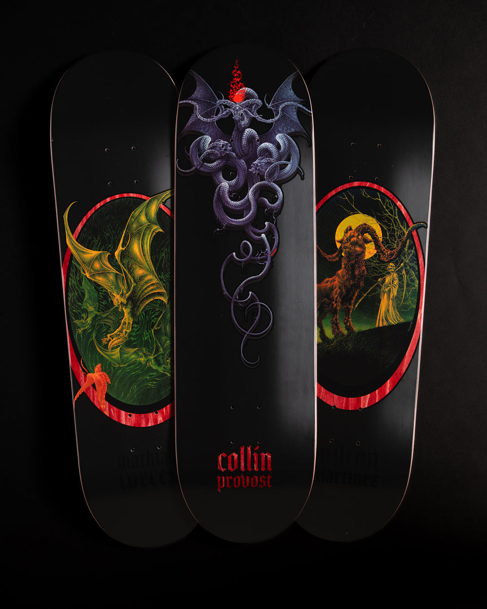 8.8in Collin Provost Guardian | Stumps Decks | Creature Skateboards