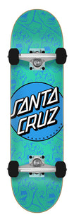 7.75in Mini Other Dot Hands Santa Cruz Complete Skateboard No Color