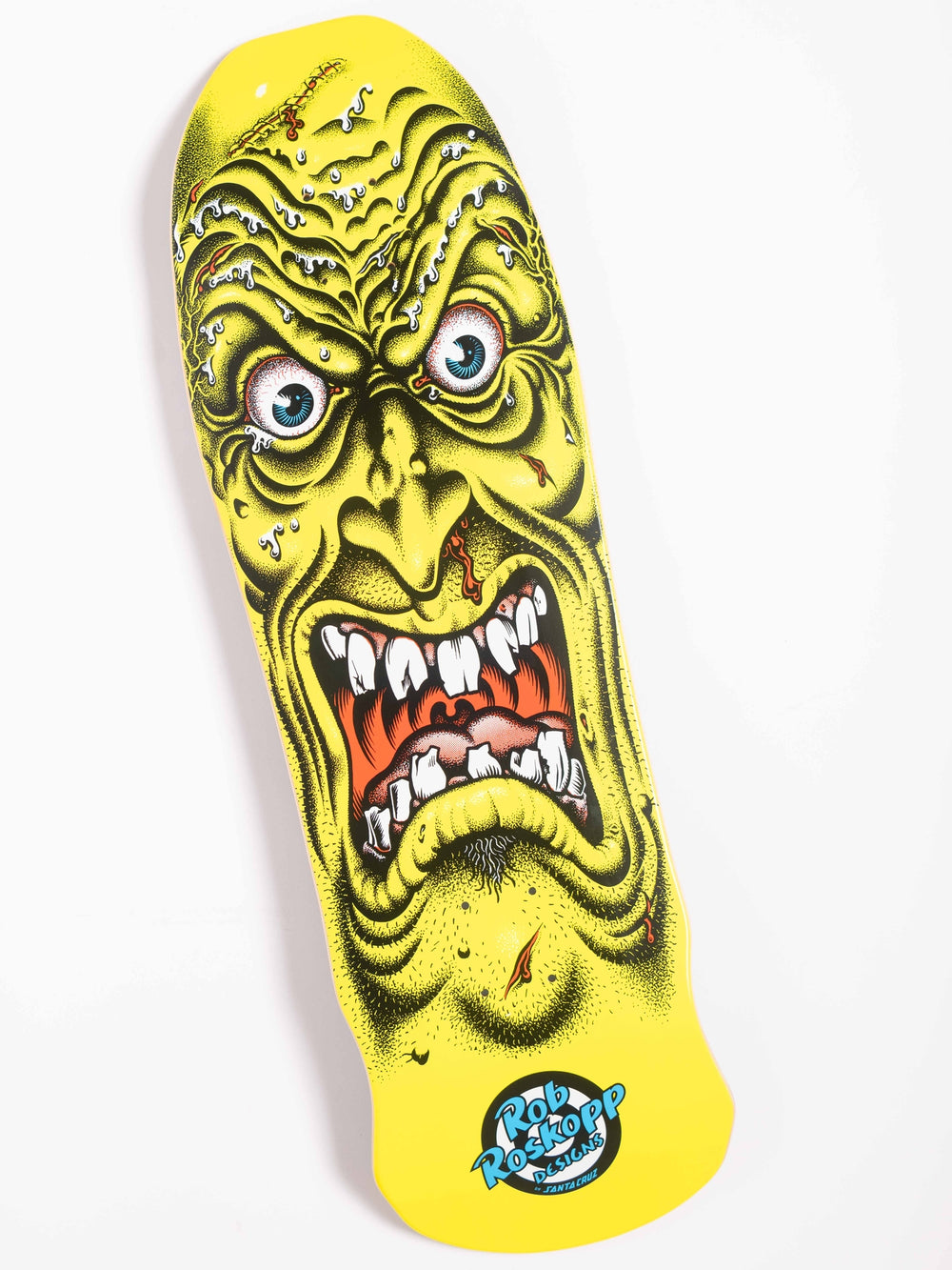 9.5in Roskopp Face | 2026 Yellow Reissue | Santa Cruz Skateboards